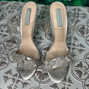 Betsy Johnson glam heels